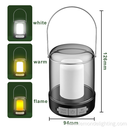 Waterproof Rechargeable Multi-function LED Camping Light